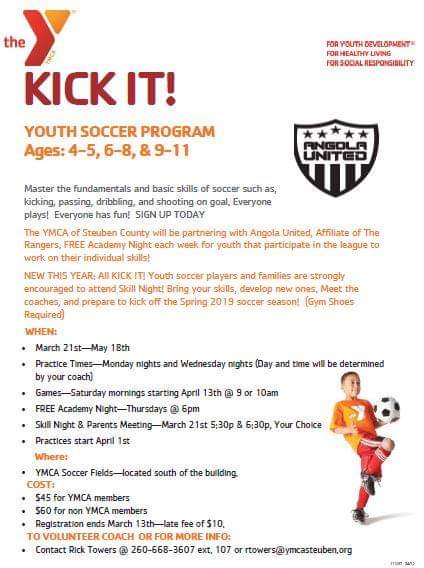 SoccerAms's tweet photo. It's not too late to sign up! All players 11 and younger https://t.co/jqqaVxGZPo