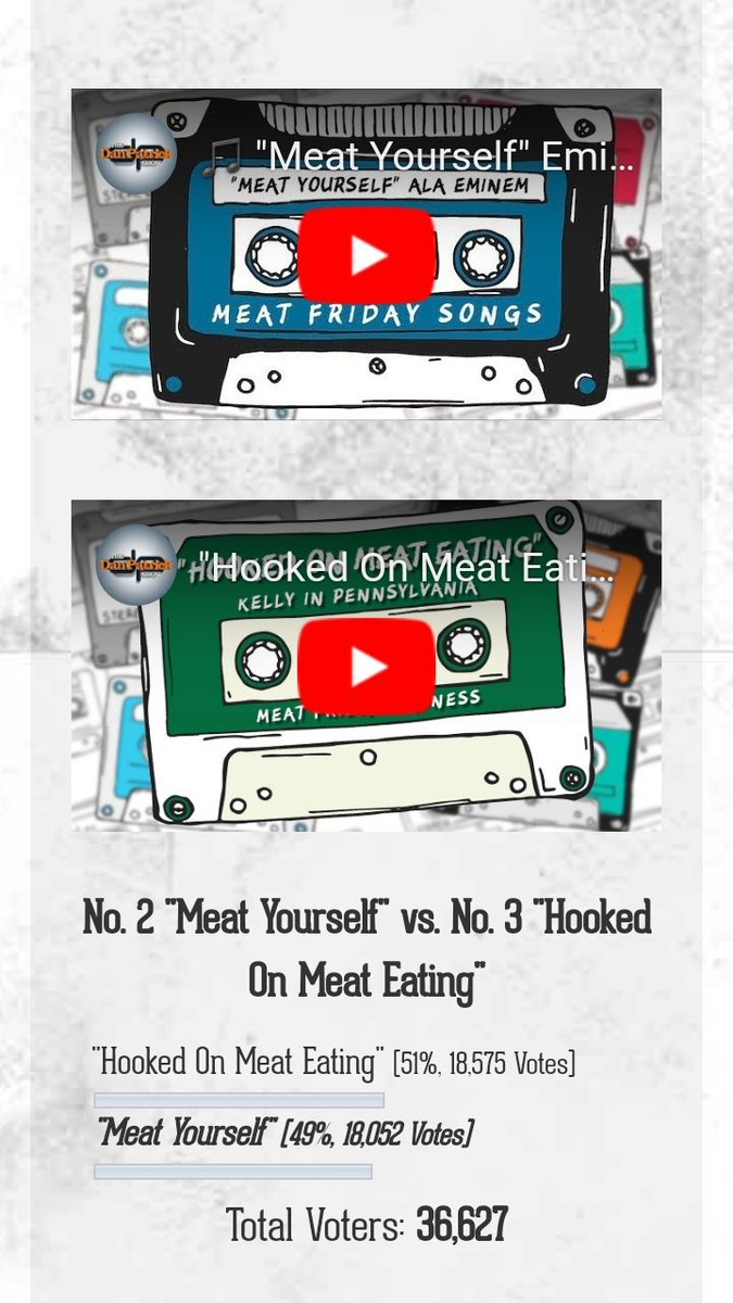 ToddStelzel's tweet photo. When Jon was winning, even the radio commercials were funny. Now...nothing's funny @HellerSports. Time to apply full court pressure.
Please vote for #MeatYourself & @JonAriasRadio
Click either app to vote. Thanks!
Apple: https://t.co/6Em822ubPS
Android: https://t.co/vbHEvZVdmE https://t.co/gMMqX0T6P2