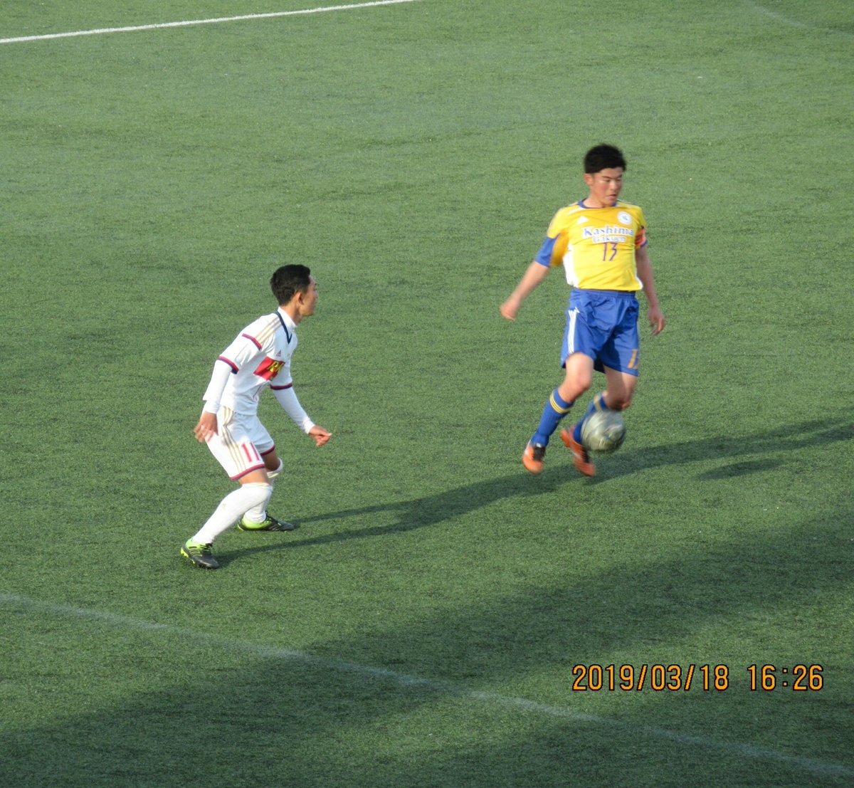 1011htm's tweet photo. 寝る前に。。

クリアージュなふたり

鹿島学園１３番   豊島朱凌
流経大柏１１番   小山開世

観客席には元チームメートのクリアージュの３人も見にきてました。
「しゅりは変わらねーな」と話してた(笑)みんな仲良さそう😊 https://t.co/X05mcoD1B7