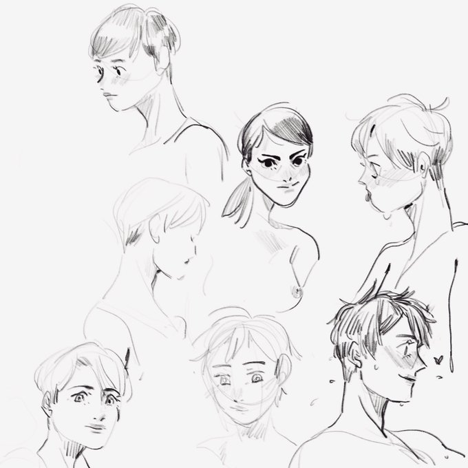 Would anyone be interested in sketch commission? Examples like below ?? If I get some responses I will make a Kofi account! 