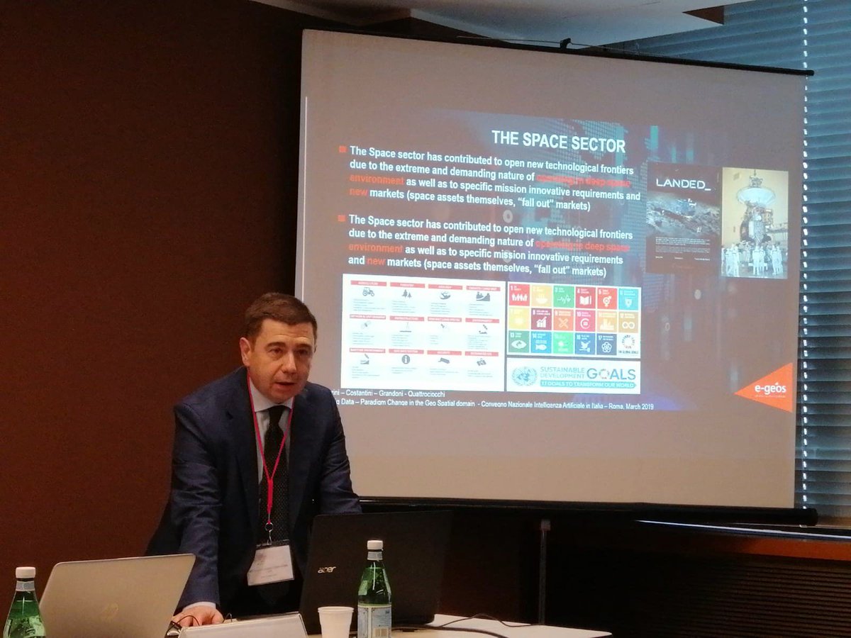 e_geos's tweet photo. Ital-IA, il primo Convegno Nazionale del Laboratorio @ConsorzioCINI AIIS
#E_GEOS presenta modelli di #deeplearning applicati a immagini satellitari #radar e #ottiche per la #ShipDetection con #SEonSE #MaritimeSurveillance
E_GEOS CEO @massimoc_square @telespazio @ASI_spazio https://t.co/kVXnGCnMc4