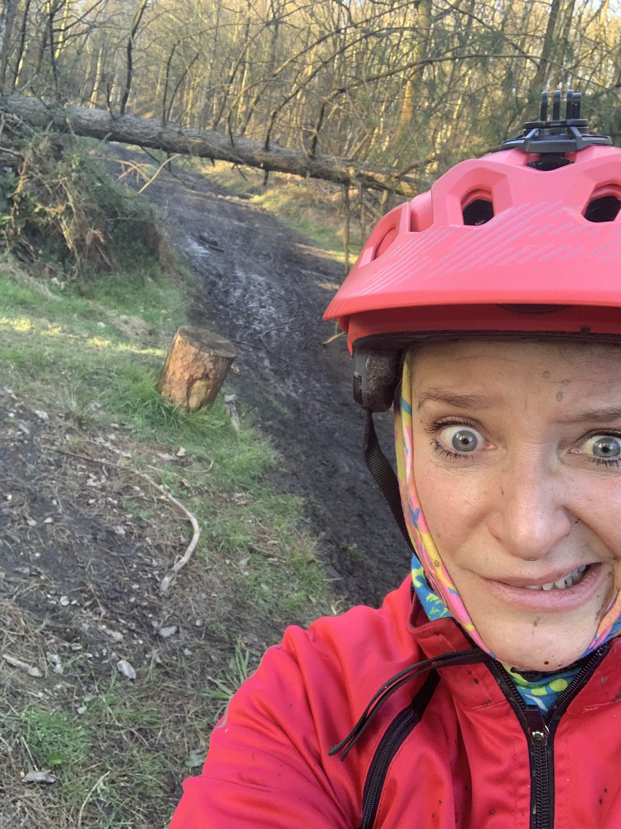 sam50something's tweet photo. Back on my mountain bike after a couple of months losing my bike mojo. Result? An awesome muddy bike ride & the mojo is back!! Tackled some obstacles too #mojoisback #lovingthefiftysomething https://t.co/MlbFVWFpF9