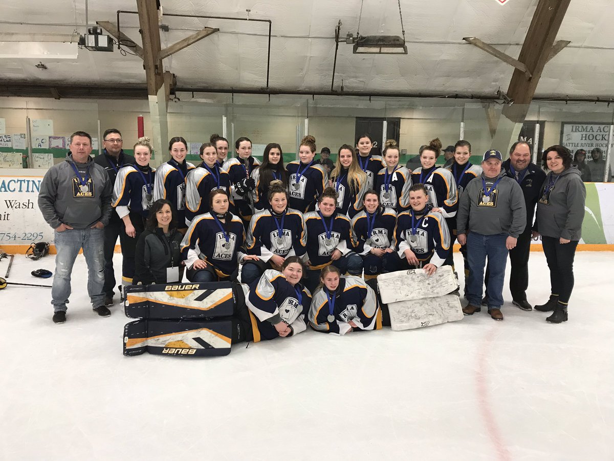 Congratulations to the host team Irma Aces 2019 Midget Female A Silver Medal winners You gave it your all, right to the end! We are beyond proud of you!! A HUGE thank you to sponsors, volunteers, coaches, parents, fans, officials, etc.