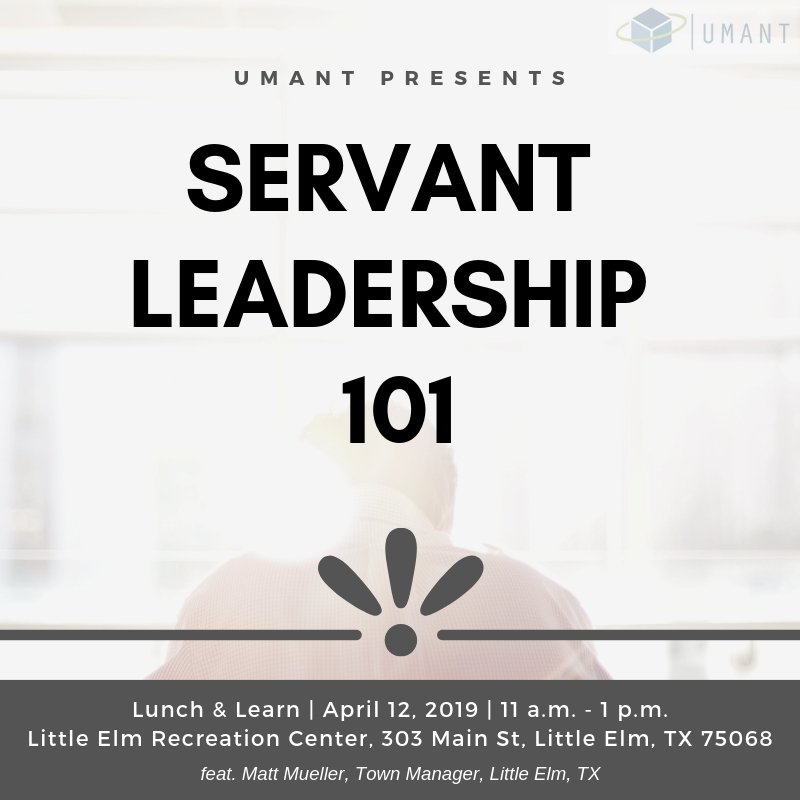 UMANTexas's tweet photo. Join UMANT for a fireside chat with Matt Mueller, Town Manager of @LittleElmTX about what it truly means to be a servant leader in local government. This is a FREE event, lunch will be provided. Please register here.
https://t.co/4fjfsNEGqp
#UMANT #LittleElm #LunchandLearn https://t.co/5Z6e9mjVhL