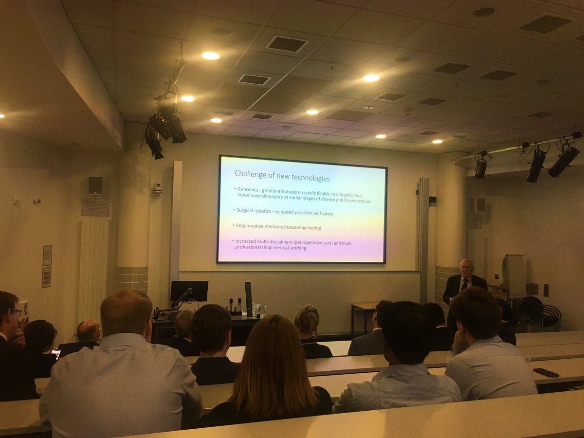 WaheedURAhmed1's tweet photo. Great to have @RCSnews President, Prof Alderson visit @SurgeryRde @ExeterMed to deliver a talk on the future of surgery.

I particularly enjoyed the discussion on the role that #medtech #tech will play in the #futureofsurgery and the importance of #collaboratives like @STARSurgUK https://t.co/17wZ77gx3B