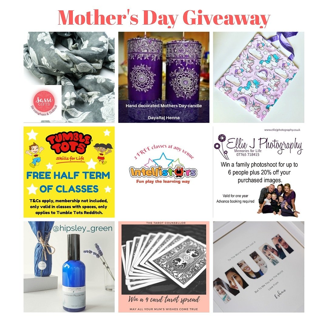 sassigiftsbham's tweet photo. Last few hours to enter the giveaway. Ends at midnight tonight. Prizes worth over £195 in total! Head over to Instagram now! https://t.co/xM8DeHg4Tm
#giveaway #ukgiveaway #win #competition #networkingmummies #familynetwork #mothersday #tfnhour #birmingham #solihull https://t.co/p1gfV9NnBE