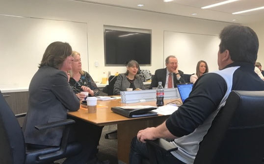 EMAssistantSec's tweet photo. Good exchange of views and ideas today in my meeting with the @Steelworkers Atomic Energy Workers Council. Their members are a big part of our cleanup efforts! https://t.co/LgRqy6ipXr