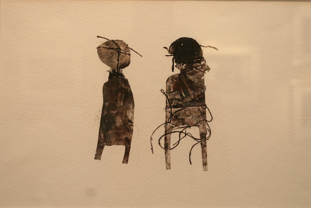 BradyGallery's tweet photo. Untitled (Two Figures), monoprint on paper, 1978
“I like when there are no big thoughts between the conception and the doing...not even the conception. You decide right now that you’re going to do it and you do.” #HanneloreBaron
#GWUCollection #5WomenArtists @womeninthearts https://t.co/8pgTXR2Jft