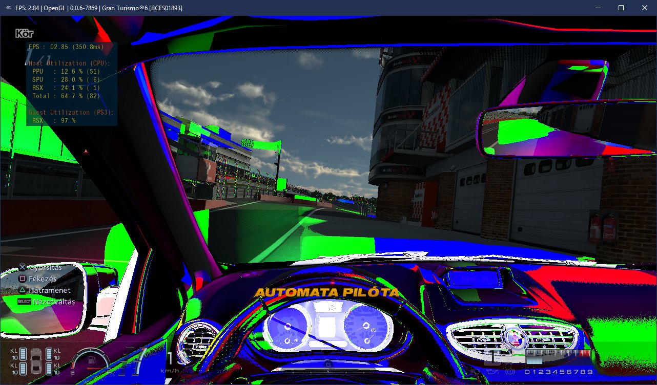 winter parallel gat RPCS3 on Twitter: "You may have played Gran Turismo 6, but have you ever  played Gran Turismo 6 Rainbow Edition? Gran Turismo 6 now goes Ingame on  RPCS3, but graphics are still