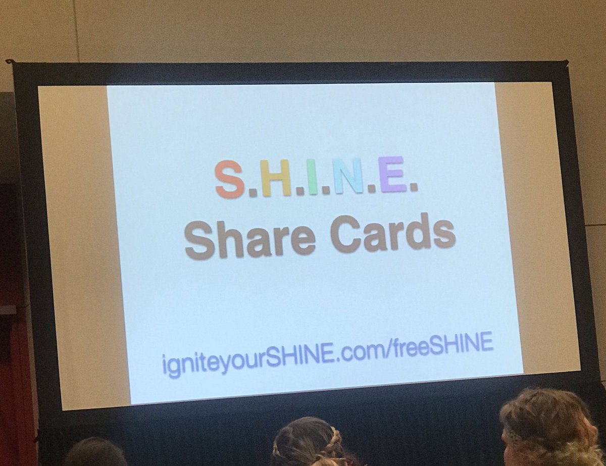 susandgage's tweet photo. “Moments don’t define you. Allow them to REFINE you!” LaVonna Ruth Such a truly inspirational session. Get your shine on! @LaVonnaRoth #igniteyourshine #empower19 #ASCDEmpower19 #illuminateothers https://t.co/loxTqkLE88
