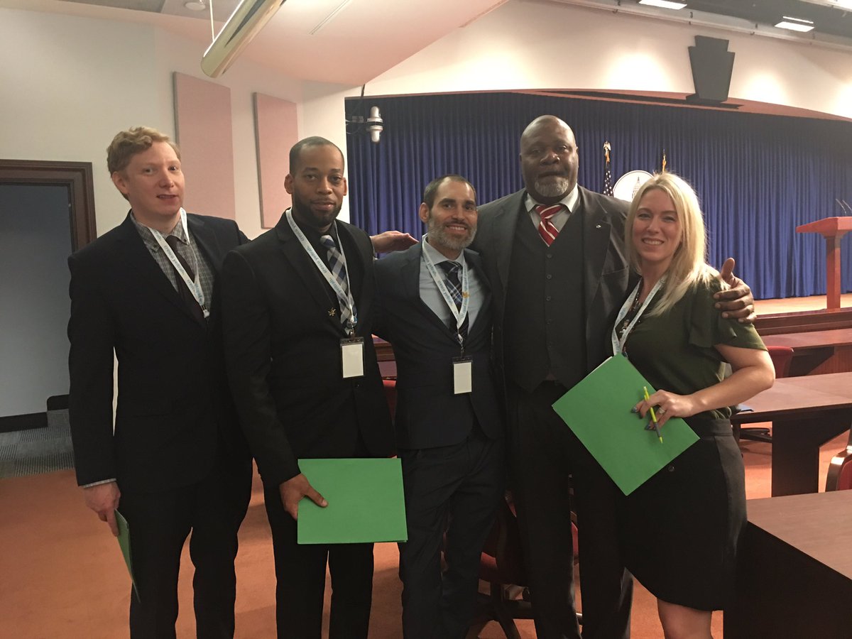 pghNORML's tweet photo. Today was a great day for cannabis reform in PA! We lobbied both the House and Senate to support the various bills available. 

#DecrimPA #LegalizePA #NORML @NORML https://t.co/V06CDPybkg