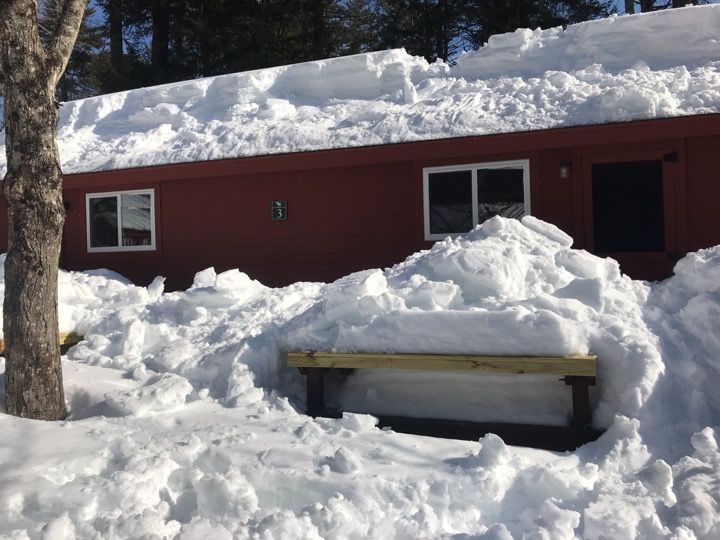 CampLaurelMaine's tweet photo. Things are still very snowy up in Readfield, but don’t worry: camp will be ready to go in exactly 100 days!! We can’t wait to see you! https://t.co/kqEiIUKhge