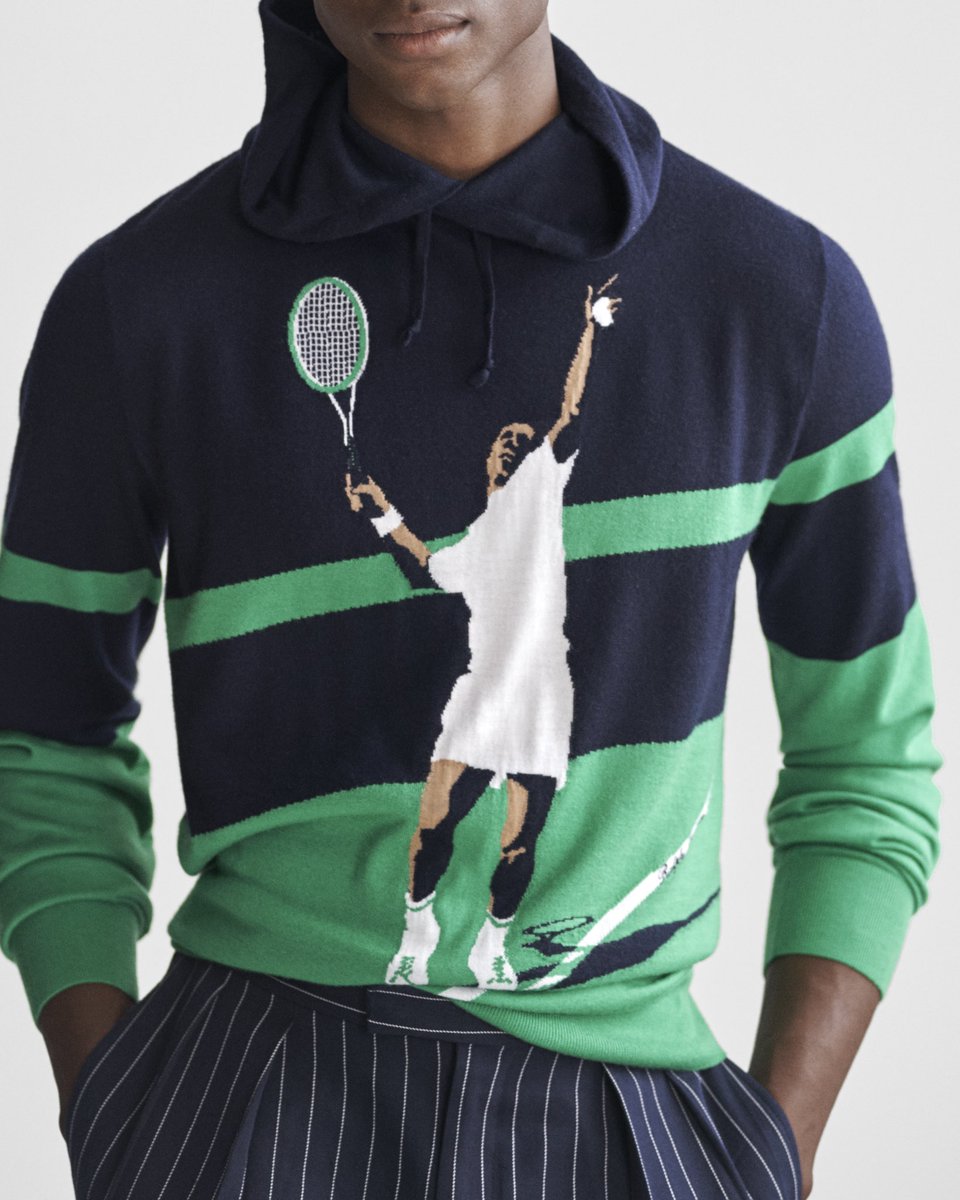 RalphLauren's tweet image. Juxtaposing athletic power with relaxed shapes. Crafted in ultrafine cashmere and wool.

Each sweater is made through a time-intensive process combining intarsia and jacquard knitting techniques.

Shop the latest #RLPurpleLabel sweaters: rlauren.co/TW-PL-Spring19

#PLSpring2019