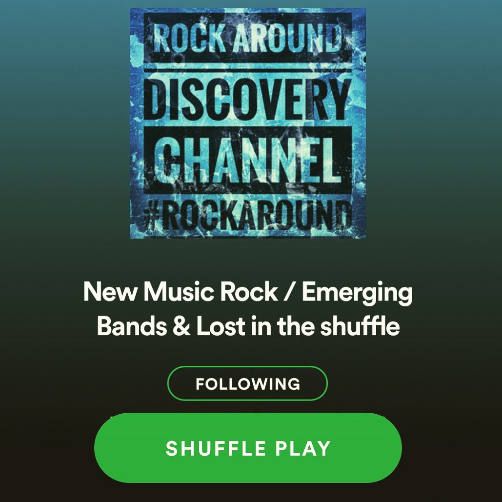 Huge thanks to @rockaroundrocks for adding FIRE to the DISCOVERY <a href="/Spotify/">Spotify</a> Playlist. Check it out! 🤘🏻🔥🤘🏻

#rock #hardrock #spotifyplaylist #playlist #np #nowplaying #rocknroll