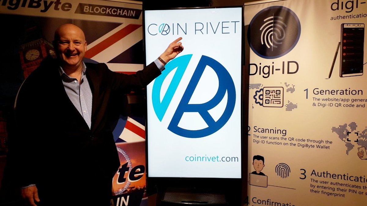 StephenPKendal's tweet image. This is a big shout-out to the #DigiByte Community..!!

Please join me in giving a massive shout-out to @CoinRivet.

Independent U.K. based #Cryptocurrency, #Bitcoin and #Blockchain news site bringing news and analysis of the #Crypto World.

#marketing #promoting @DigiByteCoin