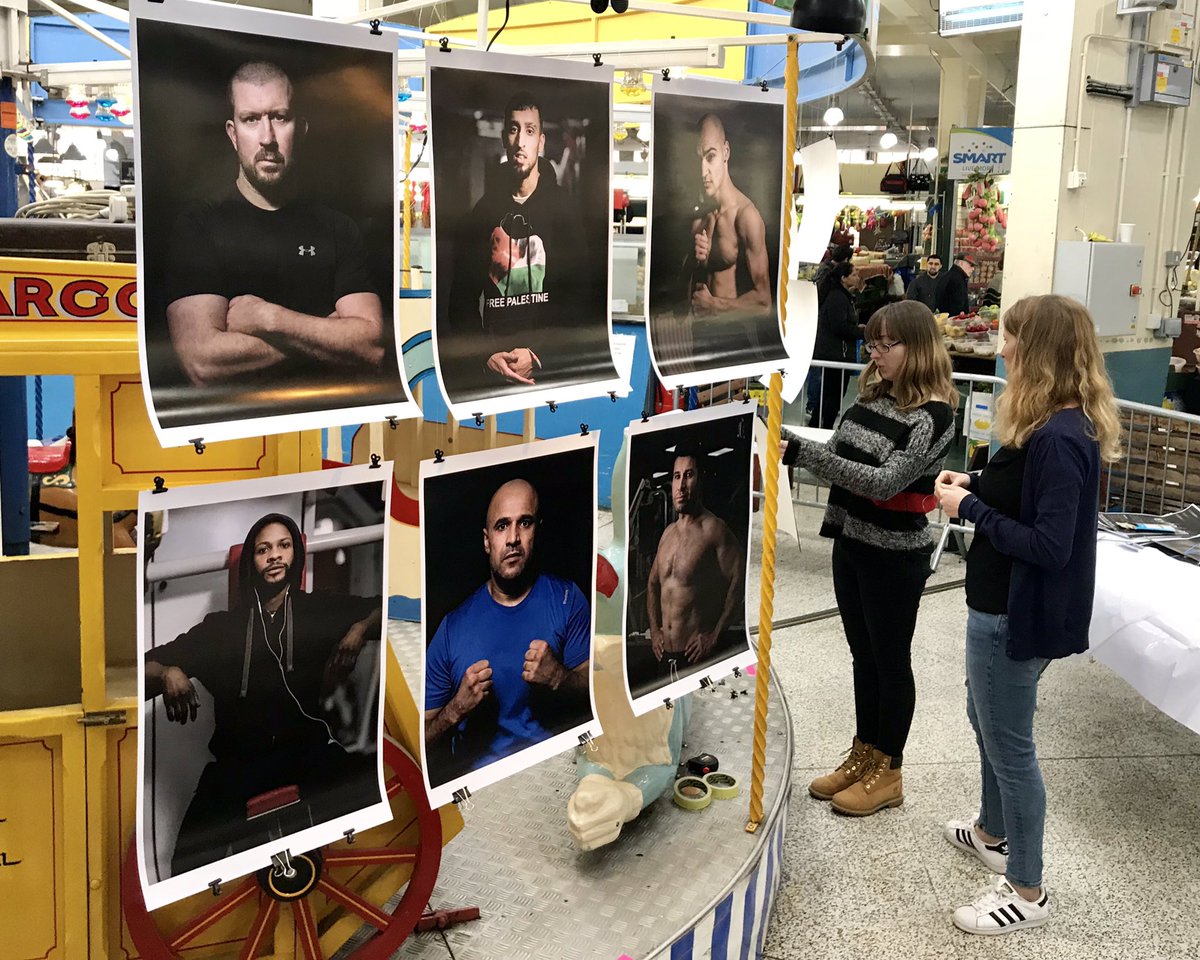 SimonPeterGreen's tweet image. preparing “the insiders” exhibition at the legendary coventry indoor market which is part of the Exposure photography festival running across five city venues and opens on wednesday morning #coventry @cu_exposure