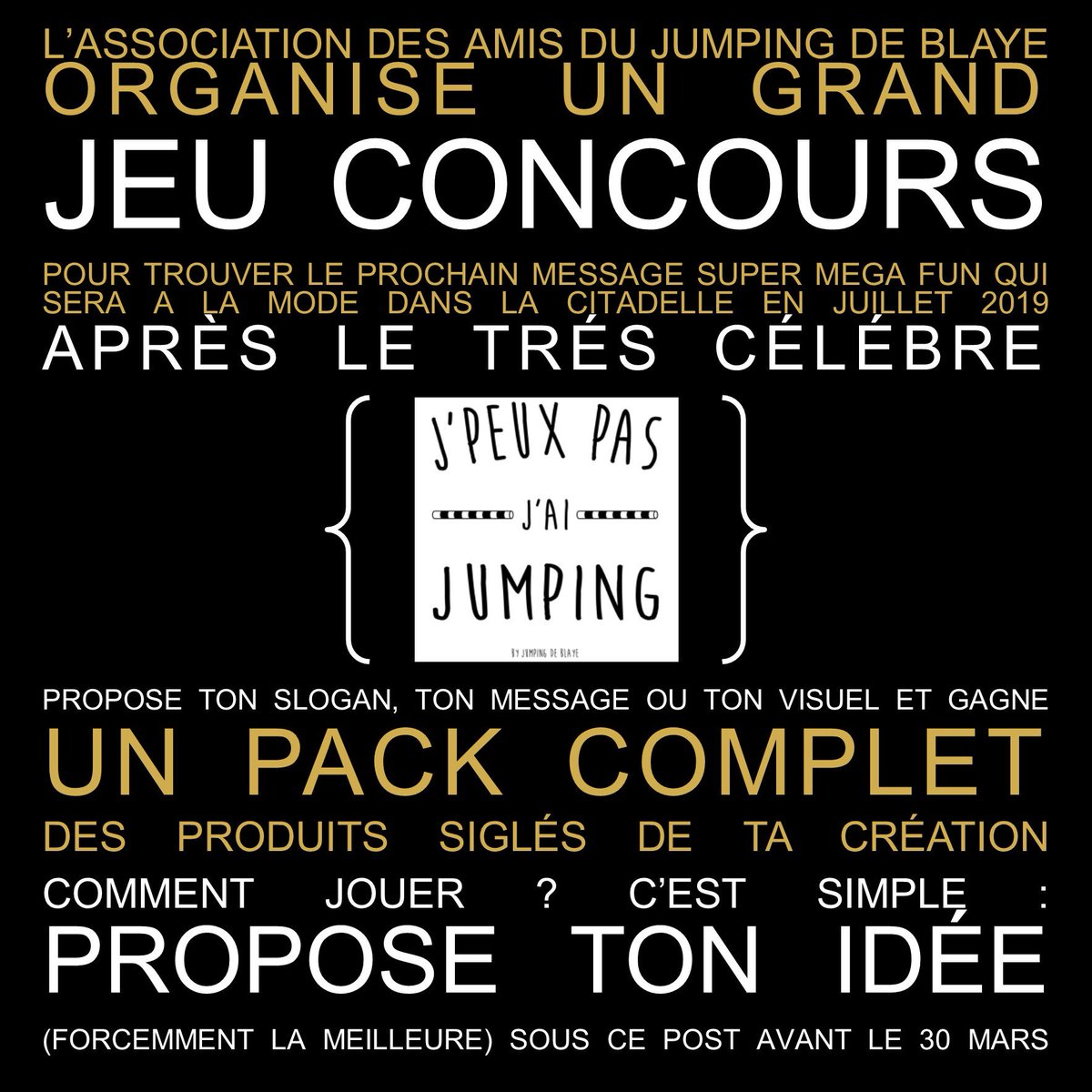 Amis du Jumping de Blaye (@amisjumpblaye) on Twitter photo 