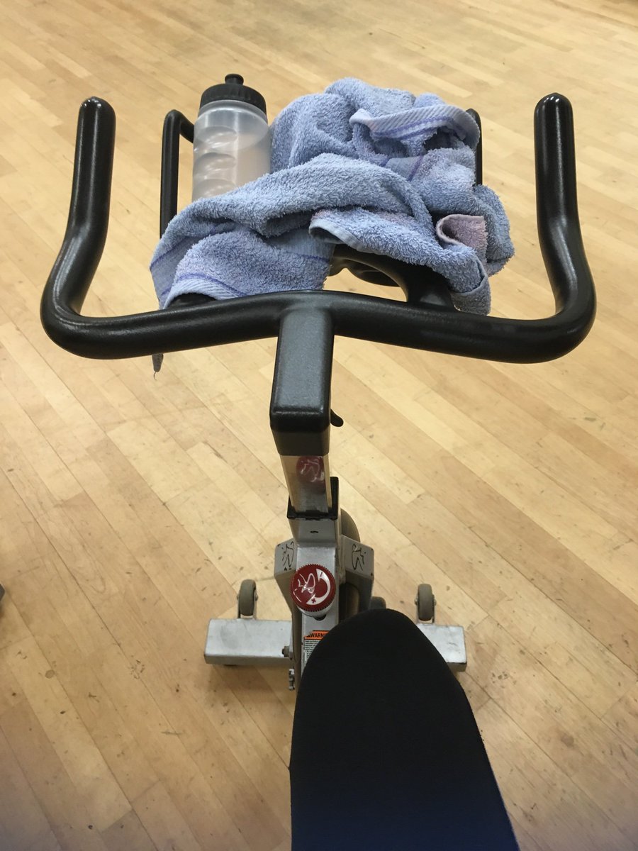 EmmaLang21's tweet photo. Back on the bandwagon #spinning #cannotfeelmylegs https://t.co/DzjhbgolEU