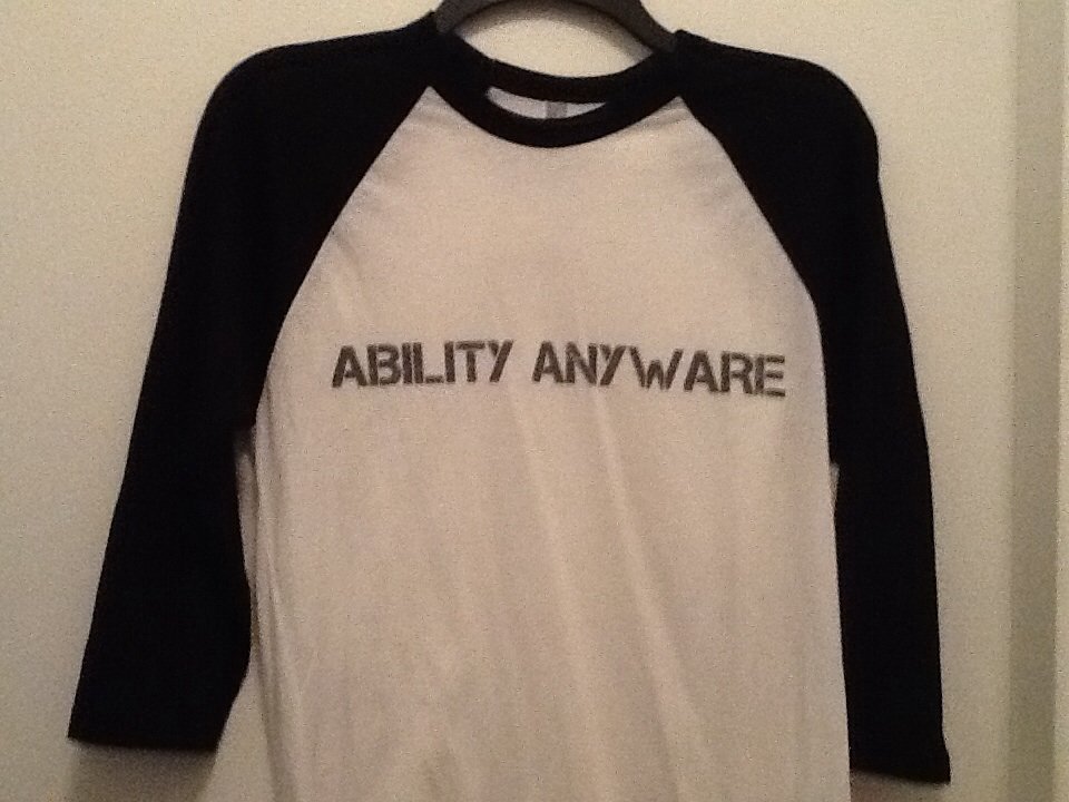 AbilityAnyware's tweet photo. #Celebrate 🙌 the start of #BaseBall ⚾️season with an #AbilityAnyware signature #BaseBall 🧢Tee in classic black & white! Free with sponsorship of #AADQ, includes e-delivery of a year's worth of #AADQ https://t.co/otlCkuixMP right to your inbox! https://t.co/Q9bEK6oWqW https://t.co/FQMnSnKSyp