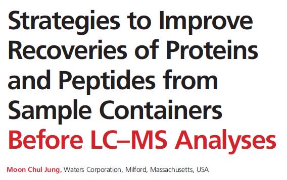How often is the influence of good sample handling overlooked when performing peptide bioanalysis by LC-MS? Great article by Moon Chul Jung, just published in The Column! files.pharmtech.com/alfresco_image… <a href="/WatersCorp/">Waters Corporation</a> <a href="/BioanalysisZone/">Bioanalysis Zone</a> <a href="/bioanalysis/">Stuart Coleman</a>