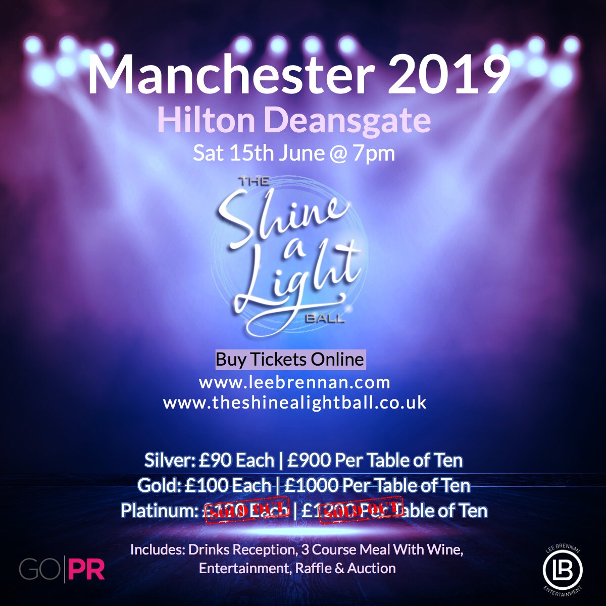 #Manchester 

This Friday 8pm we’ll be announcing which No.1 selling act will be performing at our very first <a href="/ShineALightBall/">TheShineALightBall</a> in Manchester at @HiltonMCR on Sat 15th June.

Tickets &amp; Info:
leebrennan.com theshinealightball.co.uk
<a href="/macmillancancer/">Macmillan Cancer Support</a> <a href="/GO_PR_EVENTS/">GO: PR // GO: Events</a> <a href="/LornaJenks/">Lorna Jenkins</a>