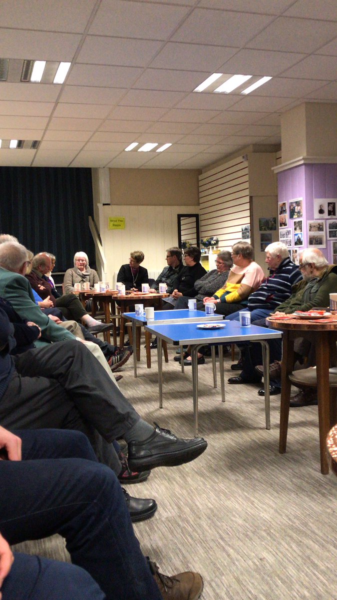 Lent Walk reaches Criffel View - opportunity to quiz Senior Leaders on variety of topics from churches response to New Zealand to favourite films. Lots of laughter <a href="/god4allcumbria/">God for All Cumbria</a> #God4All #WalkCumbria