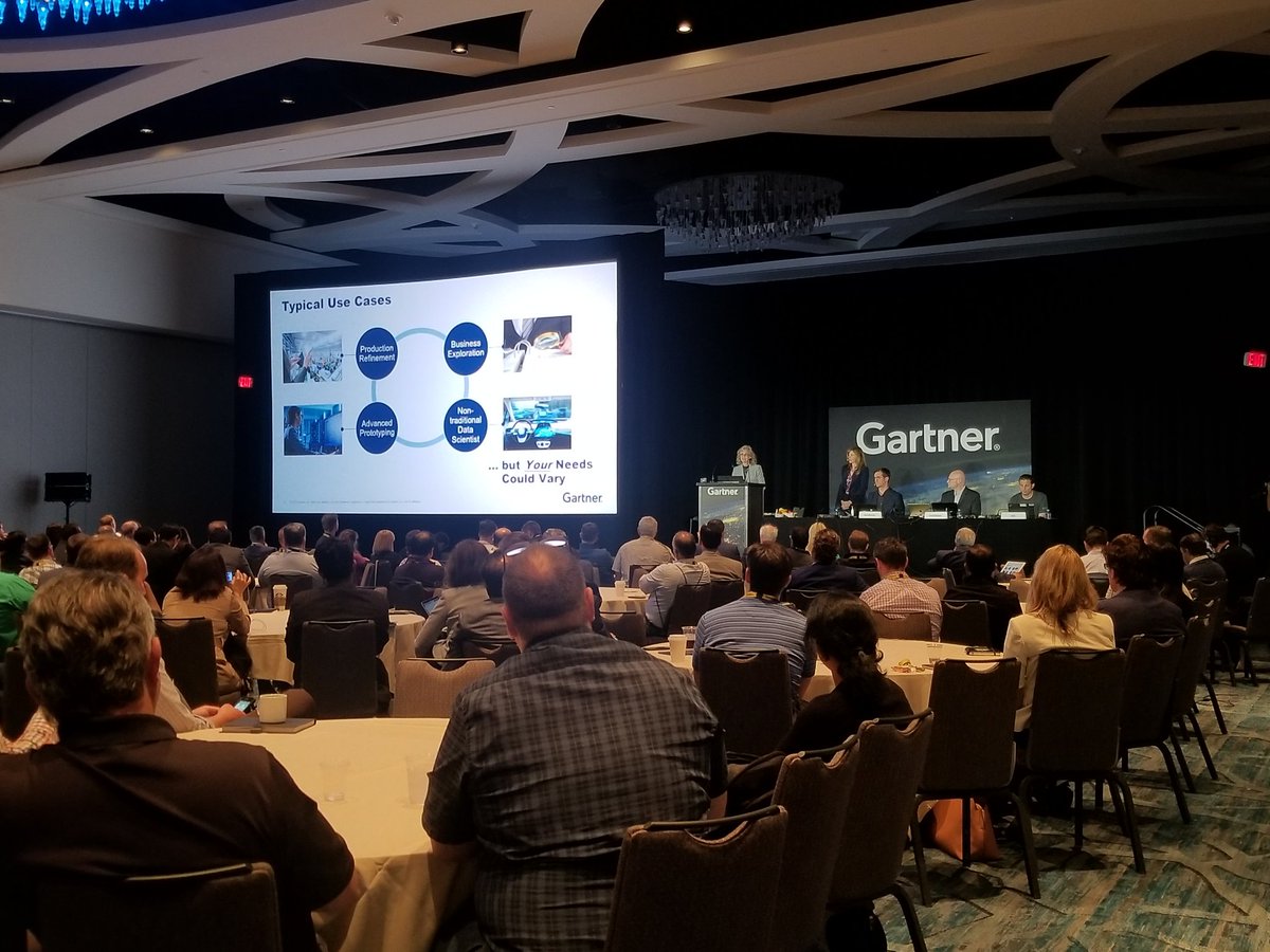 easheehy's tweet photo. DSML Bakeoff - do you know how to modernize your data science &amp;  machine learning capabilities? Come find out which products meet your needs. #GartnetDA https://t.co/I5LgEuS059
