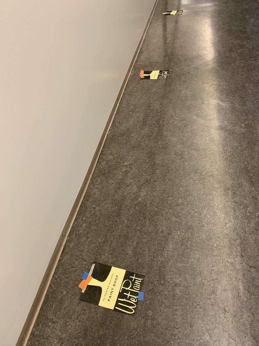 eccunionperedia's tweet photo. Painting continues inside the Humanities Building. #elcaminocollege #humanitiesbuilding #eccunion #ecc https://t.co/whsRCzGPFg