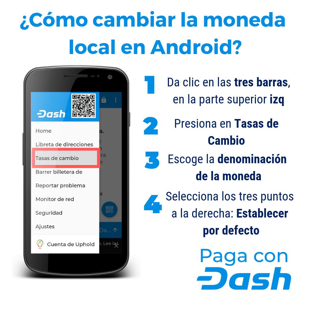 PanmoniCom's tweet photo. ¿Sabes cómo cambiar la denominación de la moneda en Android? 📲

¡Es muy fácil! 🙌🏽￼

Vídeo Educativo: https://t.co/s5MPOMlmUf

#VídeosEducacionales #DashPay #DashColombia #DashMedellin #PagaConDash #Medellin #Dash https://t.co/cfK7q1NfPQ