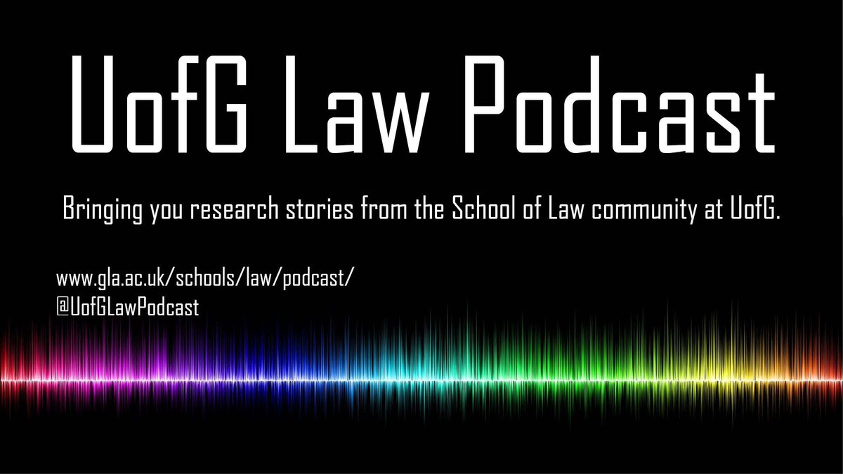 Have you listened to the new @UofGLaw podcast episode yet? Anna Chadwick discusses the #politicaleconomy of hunger and the role of law in food #marketregulation with @dralanbrownlaw #internationallaw #legaltheory #globalfoodsystem