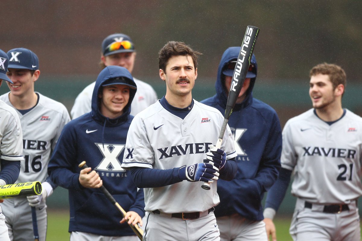 XavierBASE's tweet photo. The Muskies are amongst the top in the country in fielding % and double plays per game and have put up 40 runs in the past 7 games thanks to our partners at @RawlingsSports. https://t.co/r7pecPHGmO