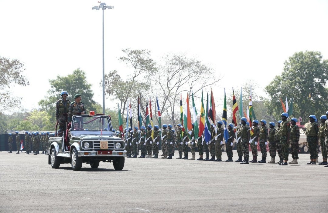 adgpi's tweet image. #AFINDEX The inaugural Africa- India Field Training Exercise - 2019 started with a grand opening #Ceremony at #Pune. Contingents of the 17 #AfricanNations  came together for the Opening Ceremony along with a contingent of #MarathaLightInfantry (Jangi Paltan) representing India.