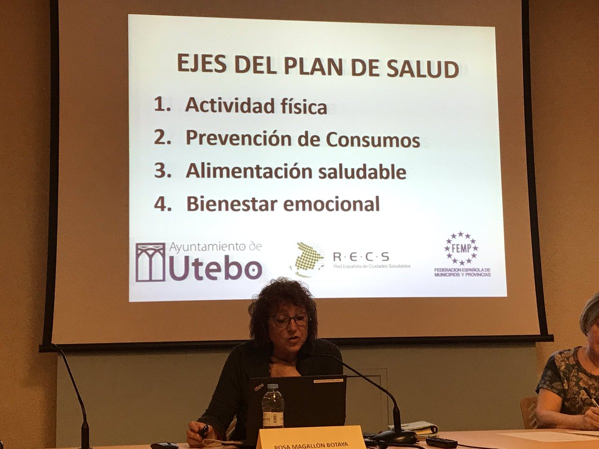 salud_aragon's tweet photo. Plan de salud de #Utebo un modelo de salud comunitaria #SESPAS2018 por @rosamagallonbUP https://t.co/EW4XD6FRIN