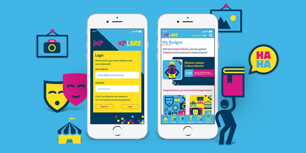 LunaStudioLtd's tweet photo. Thank you @MyCambs for asking us to design the creative for your arts engagement pilot. Brand naming, logo and #branddesign, #websitedesign, app design, print, and the opportunity to run creative workshops in schools in Cambridgeshire – dream project! @Xplore_Scheme https://t.co/R4W4420pJP