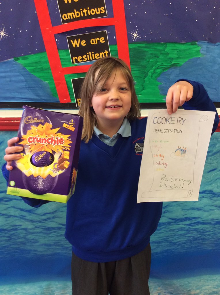 StillingtonPri1's tweet photo. KS2 children took part in a competition to create posters for our cooking demonstration event. We had lots of fantastic entries but here are the winners! Thank you to #Friendsofstillingtonschool who provided the prizes! #stillingtonprimaryschool #northyorkshire https://t.co/KO5utKpMNx