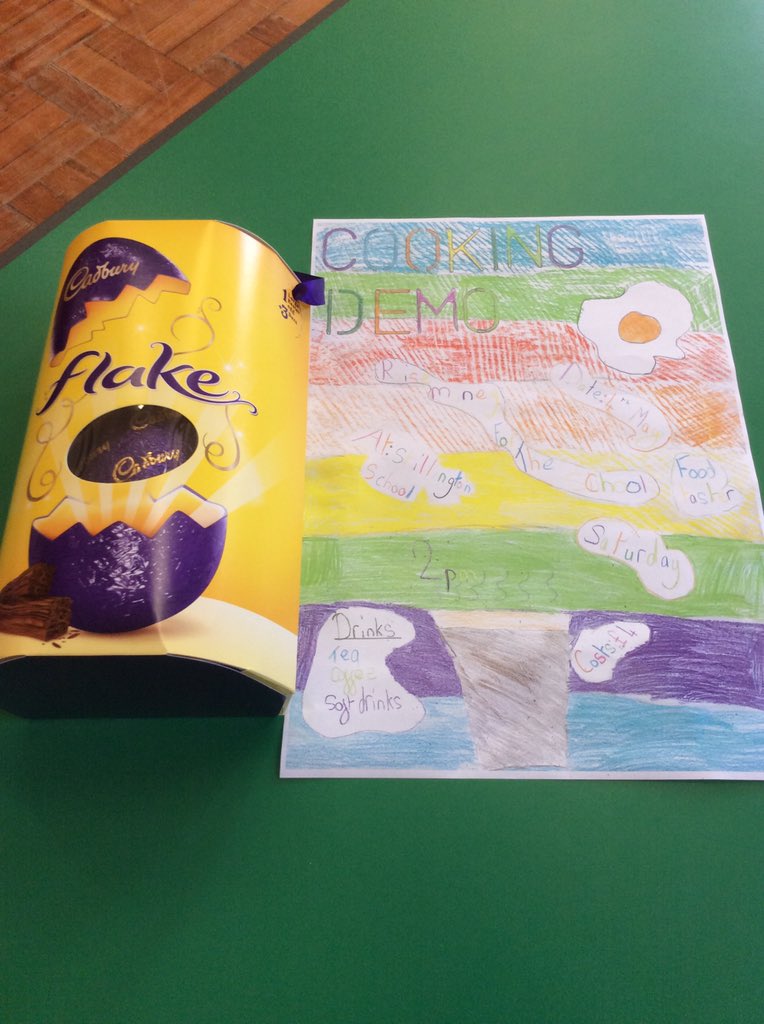 KS2 children took part in a competition to create posters for our cooking demonstration event. We had lots of fantastic entries but here are the winners! Thank you to #Friendsofstillingtonschool who provided the prizes! #stillingtonprimaryschool #northyorkshire