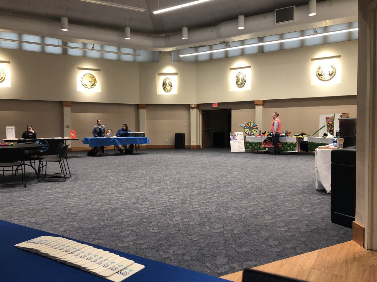 Come see us in DeDe 1 for our Spring Break event. We are here until 3pm!!!