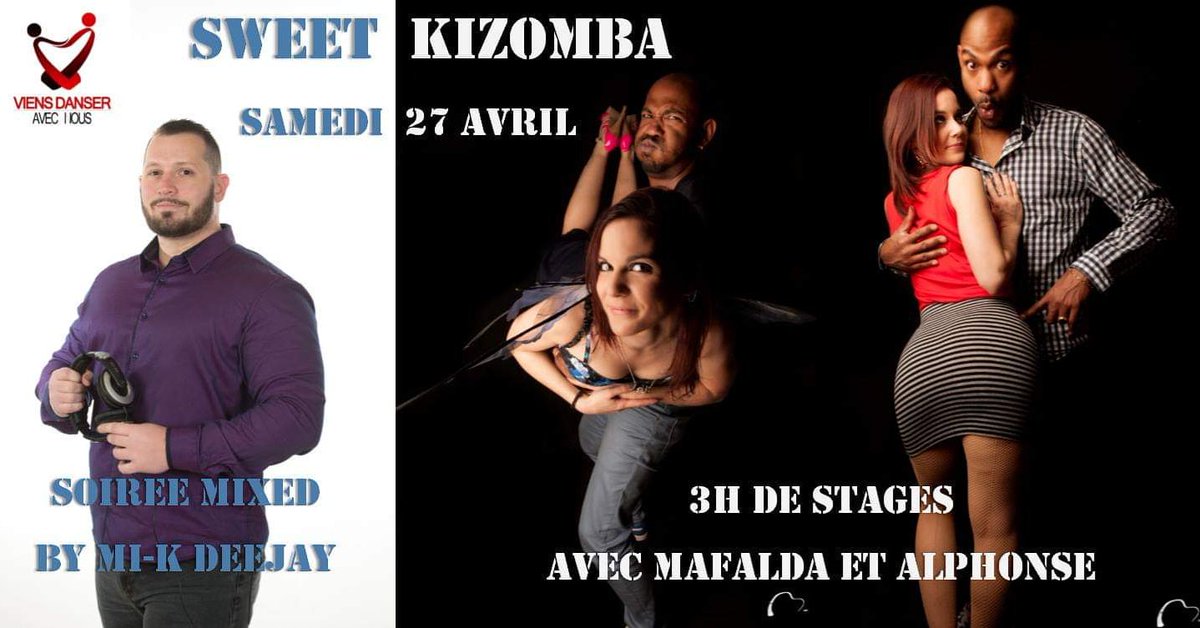 ForgetMichael's tweet image. Samedi 27 Avril à Brive La Gaillarde.
🔥🔥🎶🎶🎶🎧🎶🎶🎶🔥🔥
 facebook.com/events/3024175…

#brivelagaillarde #Kizomba #Semba #MiKDeeJay #VDAN #Danse #Tarraxinha