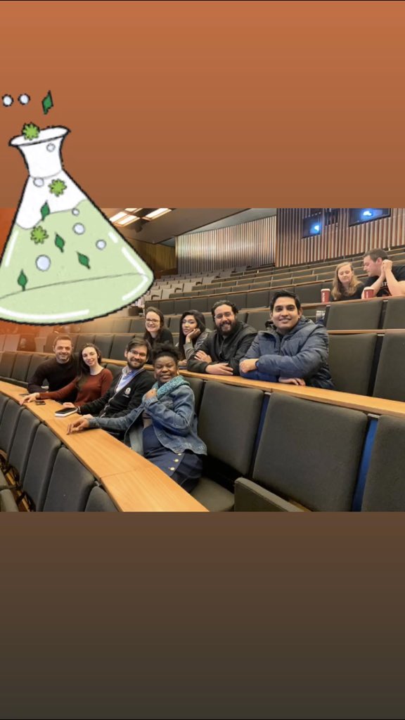 l_killalea's tweet photo. The @DAmabilino group at @unibirmingham for the Jean-Marie Lehn lecture on the Evolution of Chemistry. #supramolecular https://t.co/xBIMeNFeAY