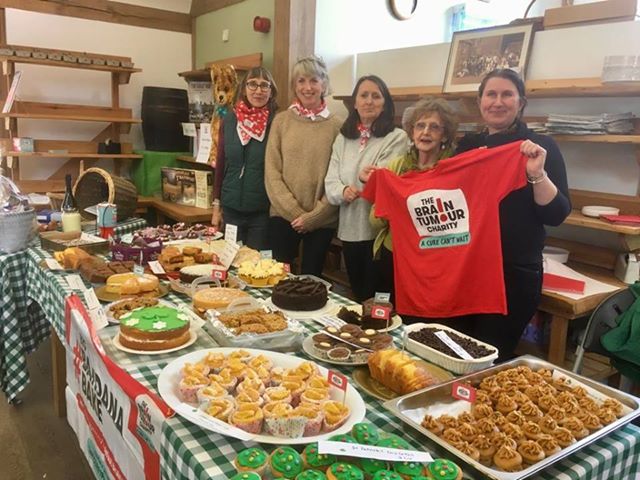 jenTBTC's tweet photo. Wow! Look at this fantastic #BigBandanaBake that took place at @actonscottmuse, in aid of @TeamCleo1 and @BrainTumourOrg!
Over £800 was raised, in support of 10 year old Cleo, who is living with a GBM. 
Well done and a huge thank you to everyone involved! https://t.co/1DbdMJ2ceH