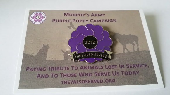 Murphy's Army Purple Poppy Campaign tweet media