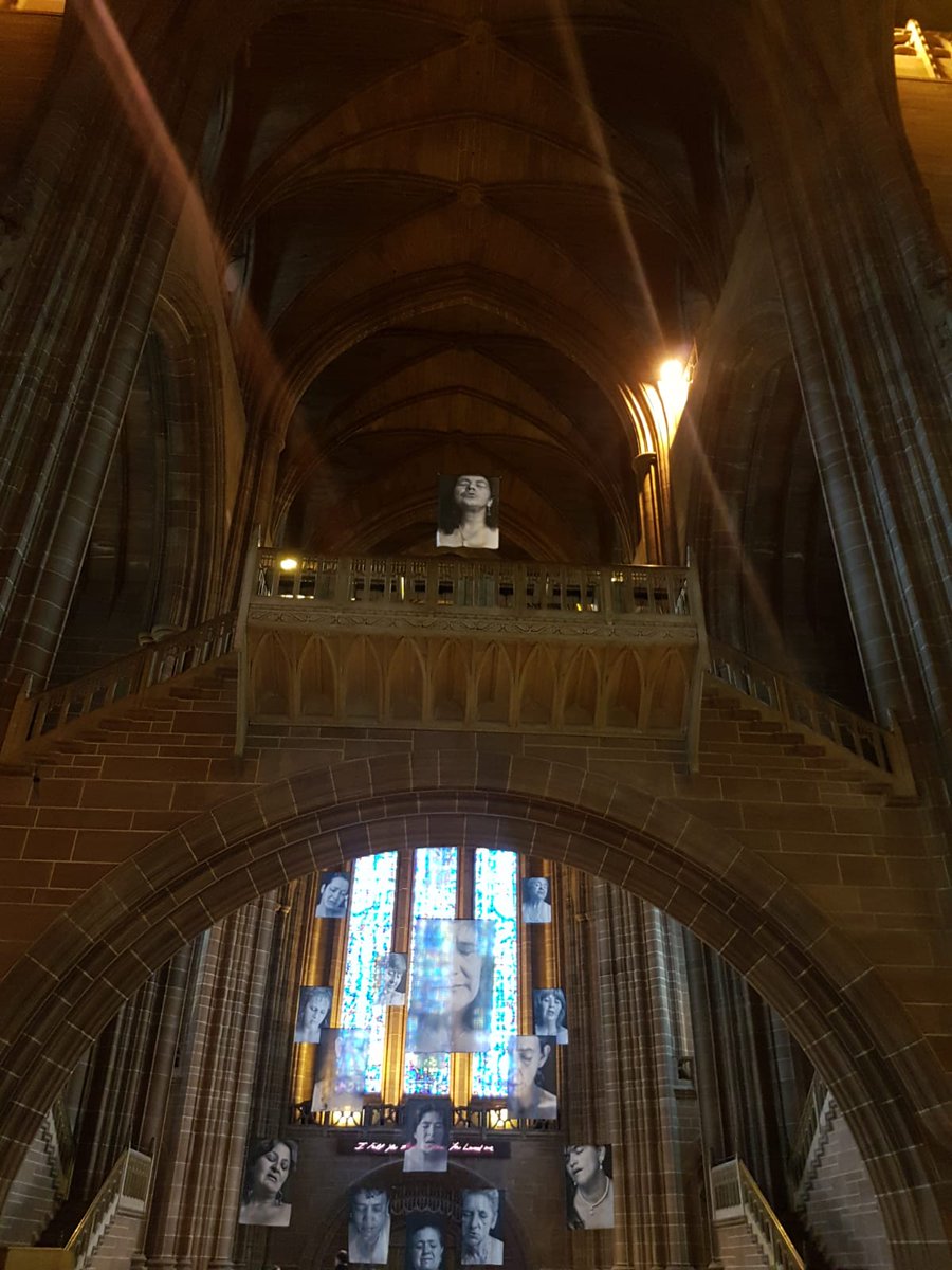 Today with <a href="/mariannapuccini/">Marianna Puccini</a> we found a great exhibition from a Colombian artist <a href="/RISE_liverpool/">RISE</a>  #RiseWithUs #ErikaDiettes