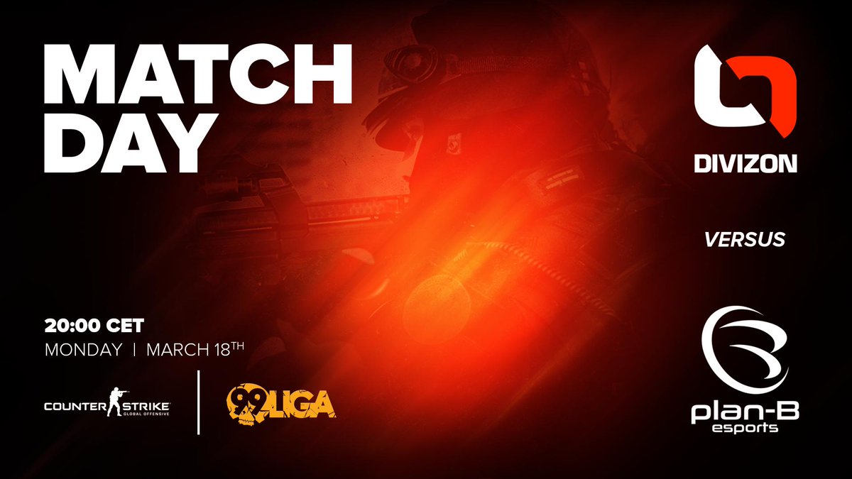 DIVIZON (@divizongg) on Twitter photo #99Liga -
#DIVIZON versus <a href="/planBesports/">plan-B esports</a>
🕘 8PM CET
>> twitch.tv/letscast
#goDIVIZON #CSGO #99Liga -
#DIVIZON versus <a href="/planBesports/">plan-B esports</a>
🕘 8PM CET
>> twitch.tv/letscast
#goDIVIZON #CSGO