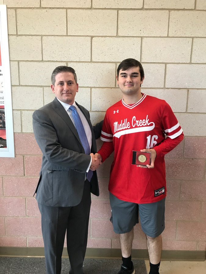 “First Creek athlete of the week, Dom D’ercole” (Graham Schwartz <a href="/grahamschwartz7/">Graham Schwartz</a>)
