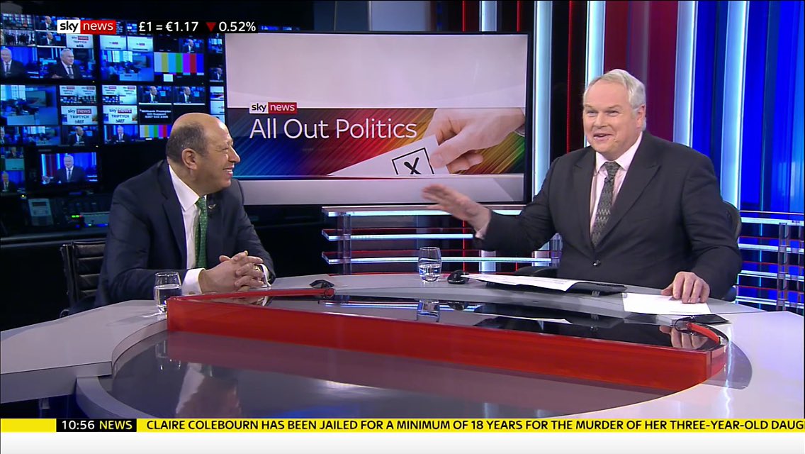 eevriviades's tweet photo. Interviewed today by @adamboultonSKY of @SkyNews #AllOutPolitics. On #Brexit: Stressed #Cyprus goodwill on #A50extension; requires #EU unanimity; have opinions but no say; vibrant British democracy decides; affects 🇨🇾🇬🇧 ties &amp; #ourCommonwealth too, hardly mentioned in debate. https://t.co/cQht6T32bC