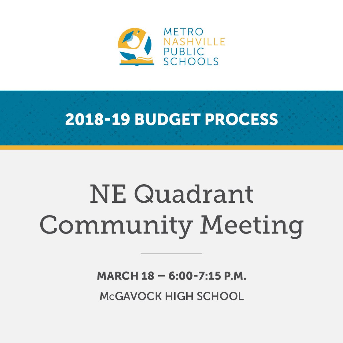 MetroSchools's tweet photo. Join us tonight to discuss the 2019-2020 budget proposal! https://t.co/h3KfDku2BE