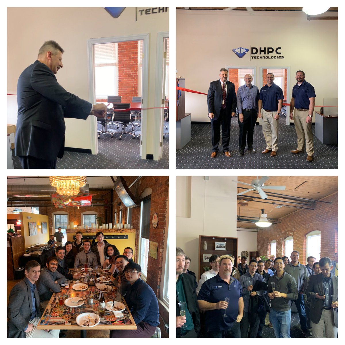 DHPC_TECH's tweet image. March 13, 2019—DHPC Technologies held a Grand Opening for our new office in Wharton, New Jersey. This office ensures that DHPC will continue to provide superior engineering services and innovative solutions across the DoD and other Government Agencies. 

#GrandOpening #NewJersey