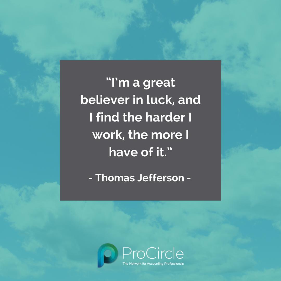 Have you been working hard to get lucky? 🍀