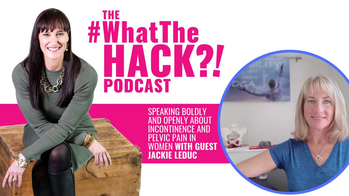 WellnessJackie's tweet photo. Pelvic floor health podcast with Dr Nathalie Beauchamp 📢 - https://t.co/ZP0Xfyol3F https://t.co/FivsolkHAj