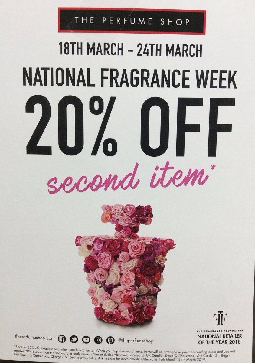 TPSCarlisle's tweet photo. Celebrate #NationalFragranceWeek with us @TPSCarlisle @TheLanesSC and receive 20% off a 2nd item all week 😍 https://t.co/mGUKxXVVct